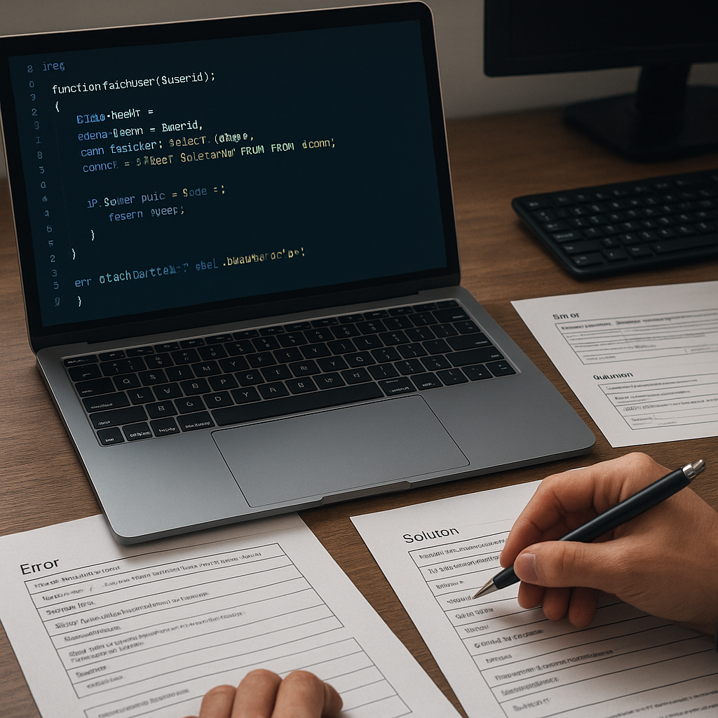 Najczęstsze błędy PHP i jak je naprawić