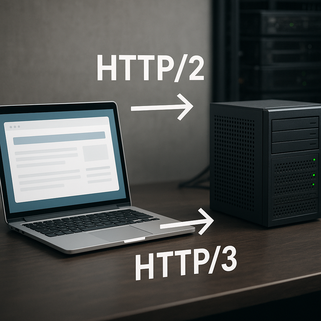 Jak działa HTTP/2 i HTTP/3 na hostingach