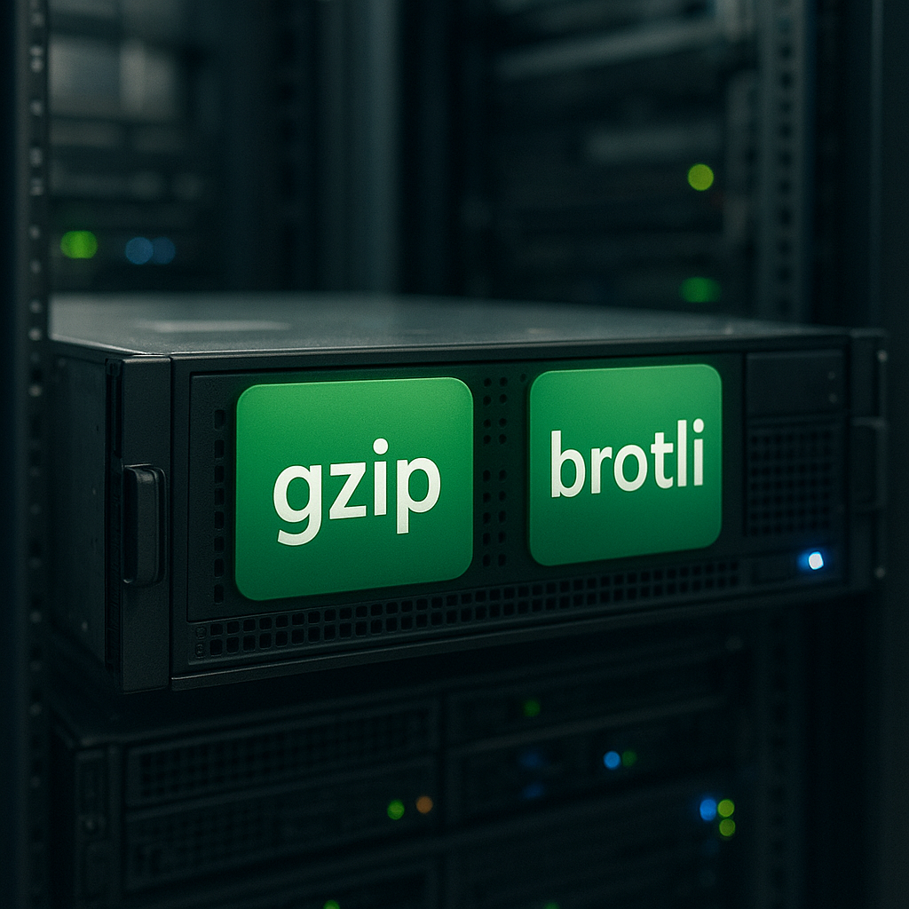 Gzip i Brotli – kompresja na serwerze