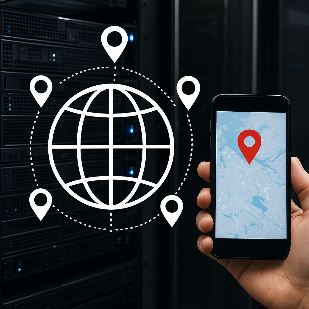 Jak działa geolokalizacja serwerów
